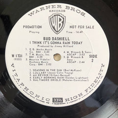 Bud Dashiell - I Think It's Gonna Rain Today (Promo) (Vinyl)