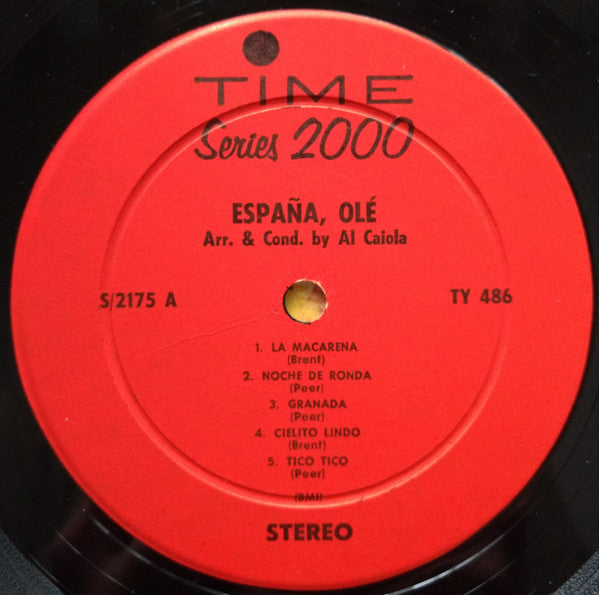 Al Caiola - EspaÃ±a OlÃ© (Vinyl) Image
