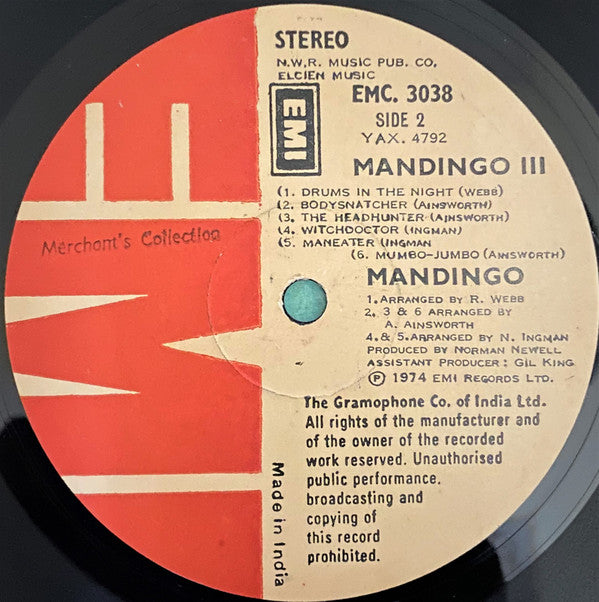 Mandingo (6) - Mandingo III (Vinyl) Image