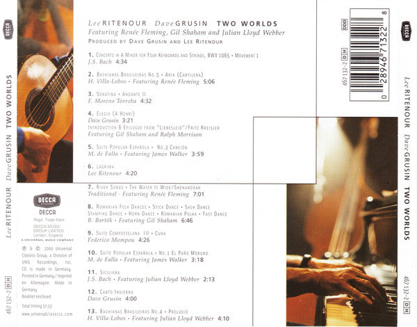 Lee Ritenour & Dave Grusin - Two Worlds (CD) Image
