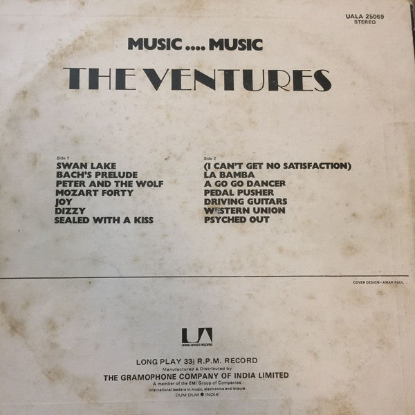 Ventures, The - Music ..... Music (Vinyl)