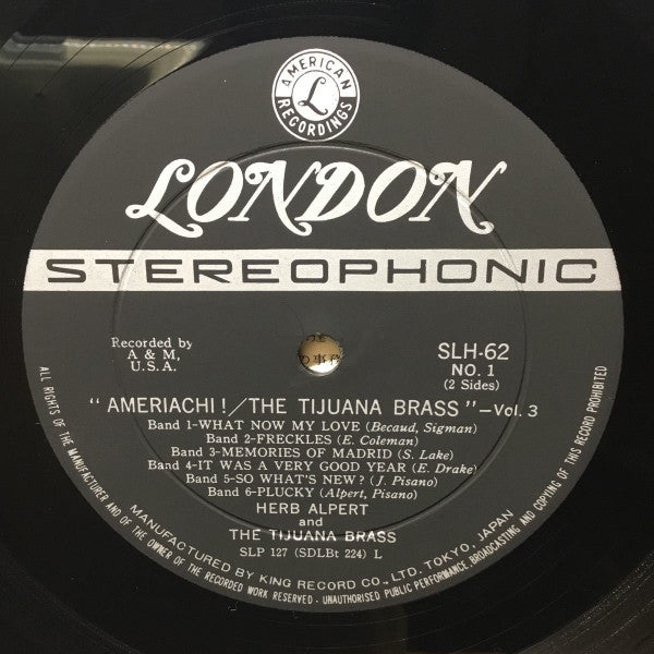 Herb Alpert & The Tijuana Brass - Ameriachi! / The Tijuana Brass Vol. 3 (Vinyl)