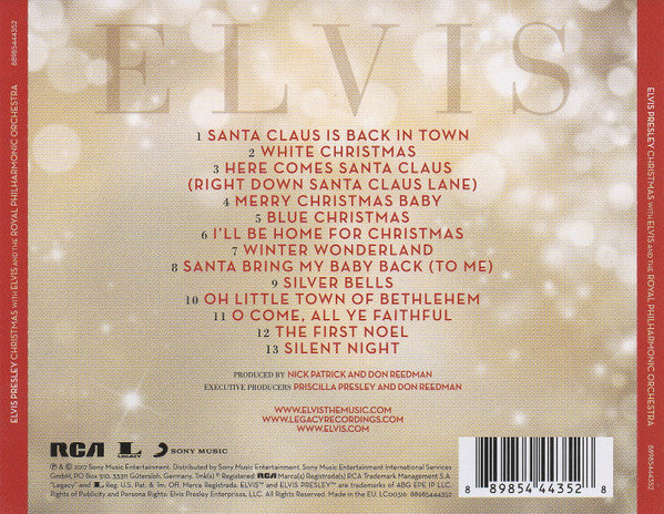 Elvis Presley With Royal Philharmonic Orchestra, The - Christmas With Elvis And The Royal Philharmonic Orchestra (CD)