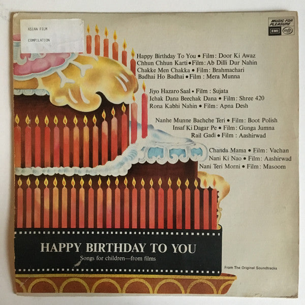 Various - Happy Birthday To You (Vinyl)