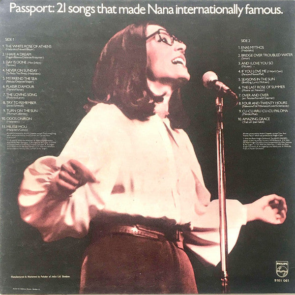 Nana Mouskouri - Passport (Vinyl) Image