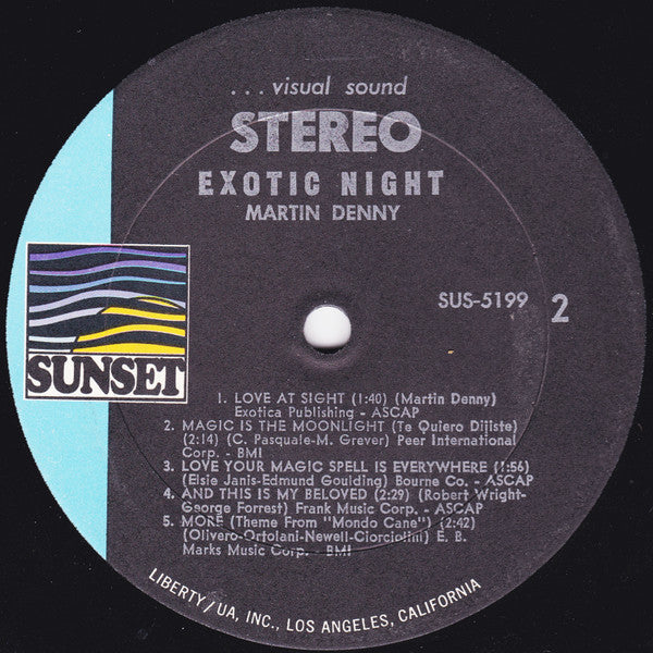 Martin Denny - Exotic Night (Vinyl) Image