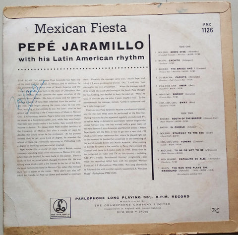 Pepe Jaramillo And His Latin-American Rhythm - Mexican Fiesta (Vinyl)