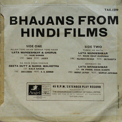 Various - Bhajans From Hindi Films (45-RPM)