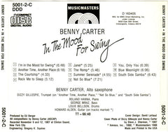 Benny Carter - In The Mood For Swing (CD) Image