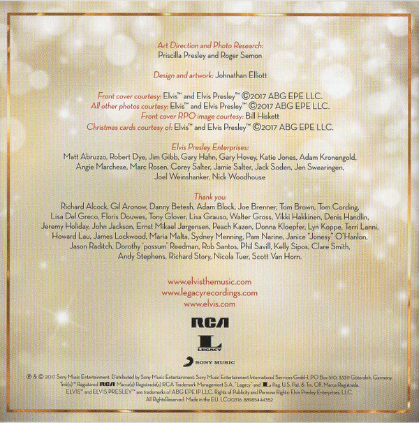 Elvis Presley With Royal Philharmonic Orchestra, The - Christmas With Elvis And The Royal Philharmonic Orchestra (CD)