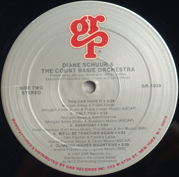 Diane Schuur & Count Basie Orchestra - Diane Schuur And The Count Basie Orchestra (Vinyl) Image