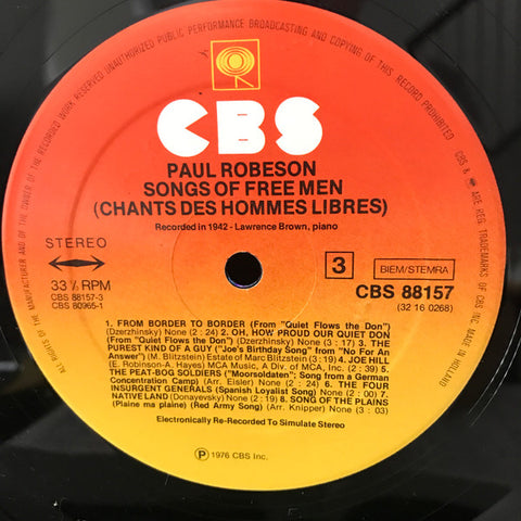 Paul Robeson - Ol' Man River (Vinyl) (2)