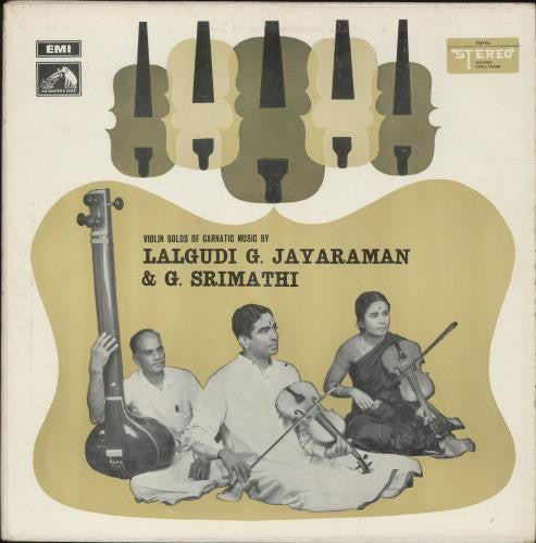 Lalgudi Jayaraman & G. Srimathi - Violin Solos Of Carnatic Music By (Vinyl)