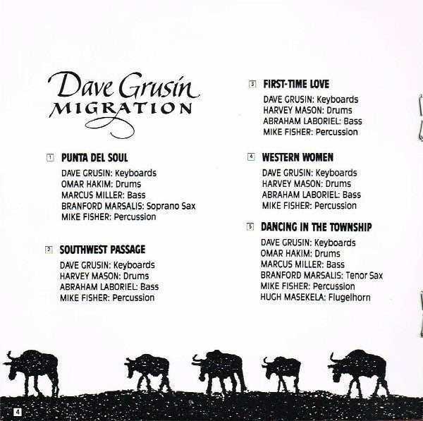 Dave Grusin - Migration (CD) Image