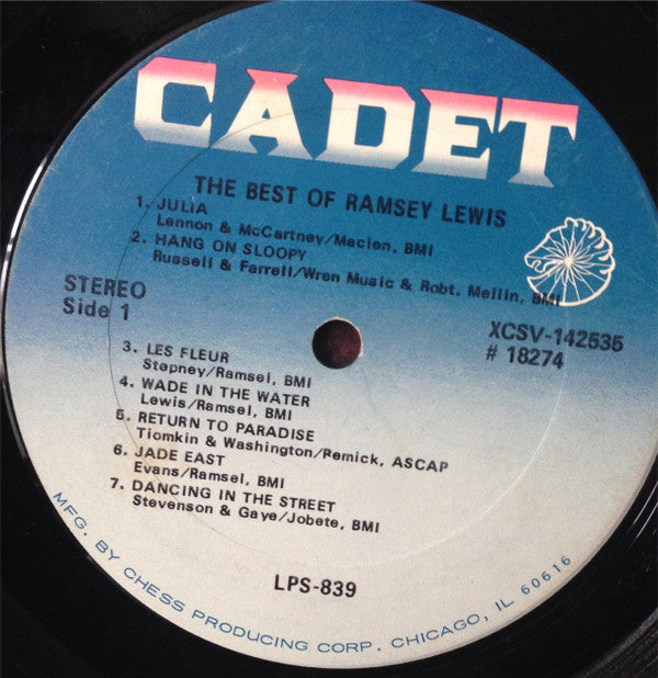 Ramsey Lewis - The Best Of Ramsey Lewis (Vinyl) Image