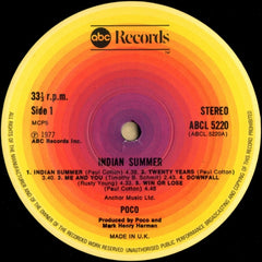 Poco (3) - Indian Summer (Vinyl)