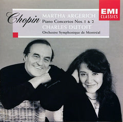 Frédéric Chopin - Martha Argerich, Charles Dutoit, L'Orchestre Symphonique De Montreal - Piano Concertos Nos. 1 & 2 (CD)