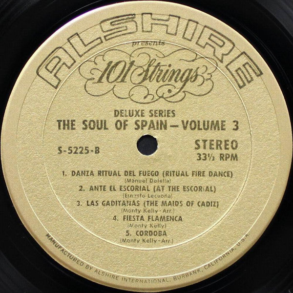 101 Strings - The Soul Of Spain - Volume 3 (Vinyl) Image