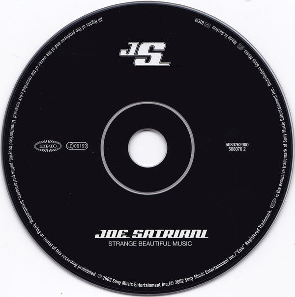 Joe Satriani - Strange Beautiful Music (CD)