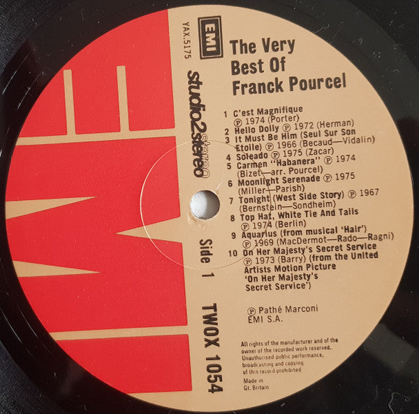 Franck Pourcel - The Very Best Of Franck Pourcel (Vinyl)