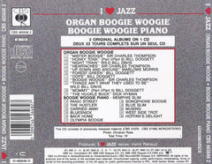 Various - Organ Boogie Woogie / Boogie Woogie Piano (CD) Image