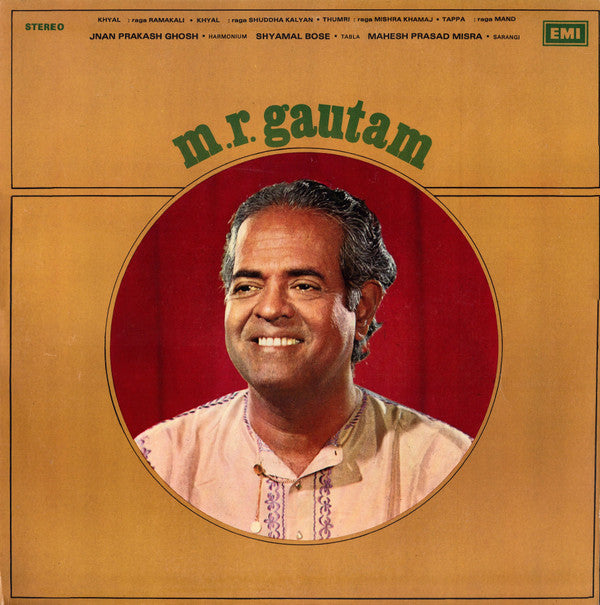 Madurai Ramaswamy Gautam - Khyal : Raga Ramkali (Vinyl)