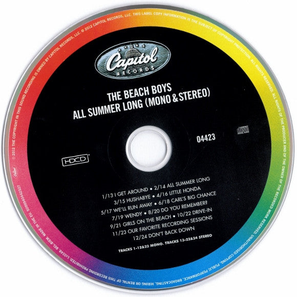 Beach Boys, The - All Summer Long (CD)