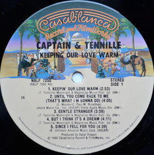 Captain And Tennille - Keeping Our Love Warm (Vinyl) Image