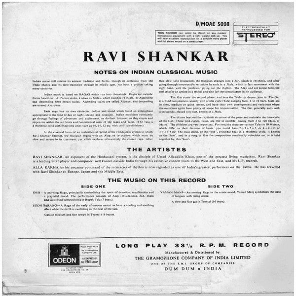 Ravi Shankar - Ravi Shankar (Vinyl) Image