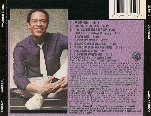 Al Jarreau - Jarreau (CD) Image