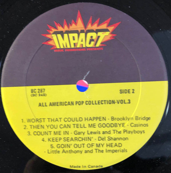 Various - The All American Pop Collection Volume 3 (Vinyl)