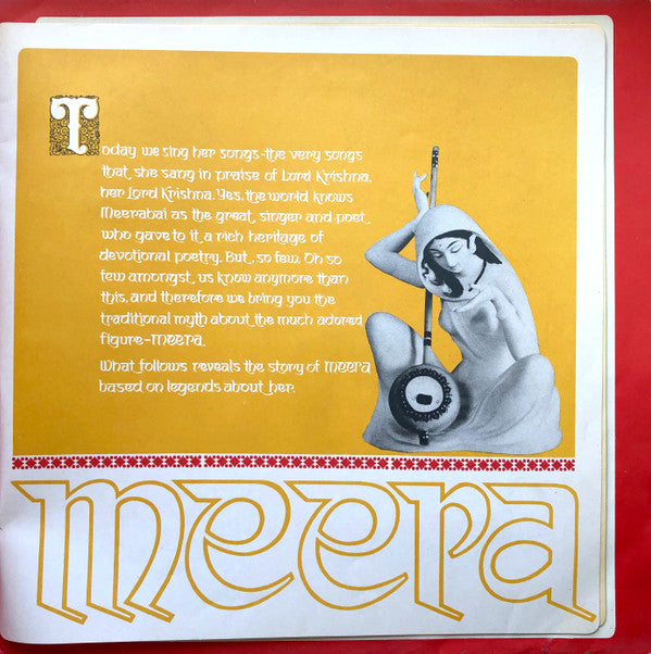 Ravi Shankar - Meera (Vinyl) Image