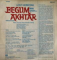 Begum Akhtar - Lost Horizons (Ghazals) (Vinyl) Image