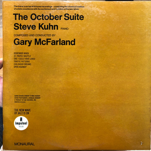 Steve Kuhn, Gary McFarland - The October Suite (Vinyl)