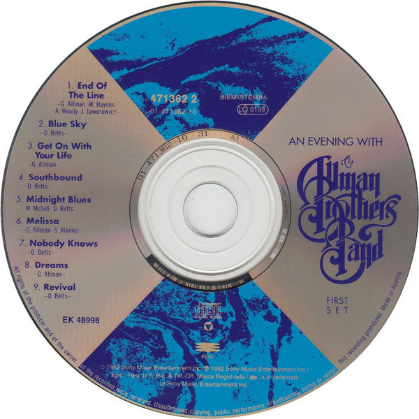 Allman Brothers Band, The - An Evening With The Allman Brothers Band - First Set (CD)