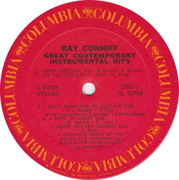 Ray Conniff - Great Contemporary Instrumental Hits (Vinyl)