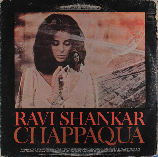 Ravi Shankar - Chappaqua (The Original Sound Track Recording) (Vinyl) Image