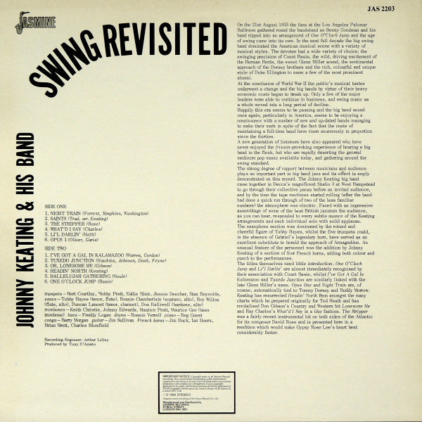 John Keating Orchestra, The - Swing Revisited (Vinyl) Image