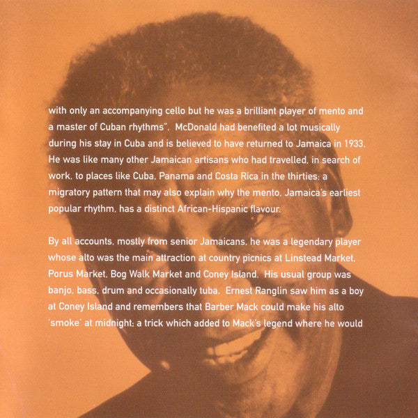 Ernest Ranglin - Memories Of Barber Mack (CD) Image