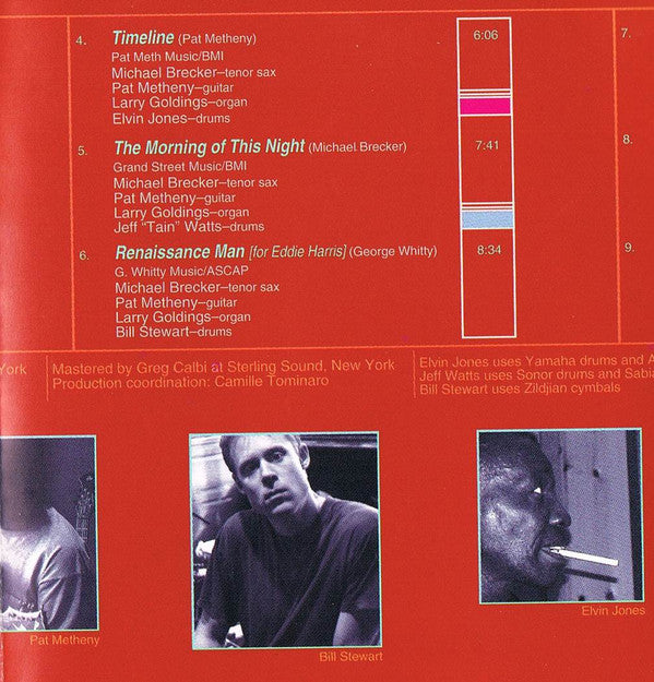 Michael Brecker - Time Is Of The Essence (CD) Image