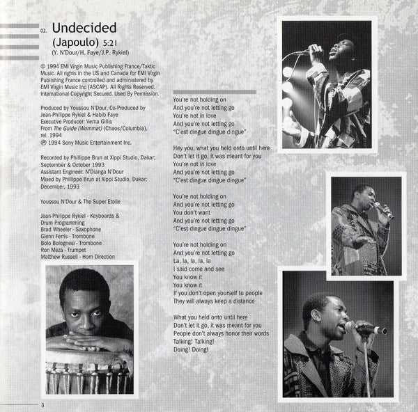 Youssou N'Dour - 7 Seconds: The Best Of (CD)