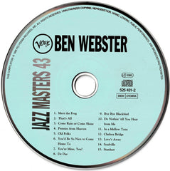 Ben Webster - Verve Jazz Masters 43 (CD) Image