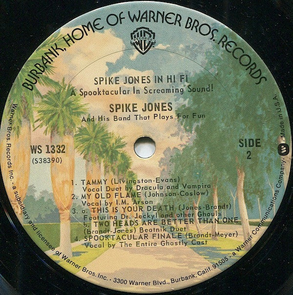 Spike Jones And The Band That Plays For Fun - Spike Jones In Stereo (Vinyl) Image