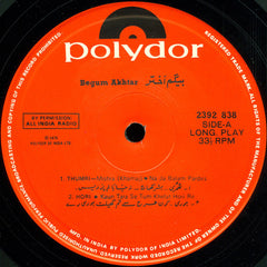 Begum Akhtar = Begum Akhtar - Begum Akhtar = Ø¨ÛŒÚ¯Ù… Ø§Ø®ØªØ± (Vinyl) Image