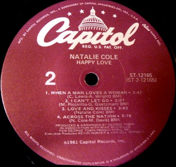 Natalie Cole - Happy Love (Vinyl) Image