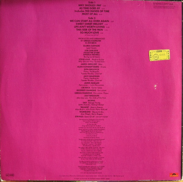 Gloria Gaynor - Glorious (Vinyl) Image