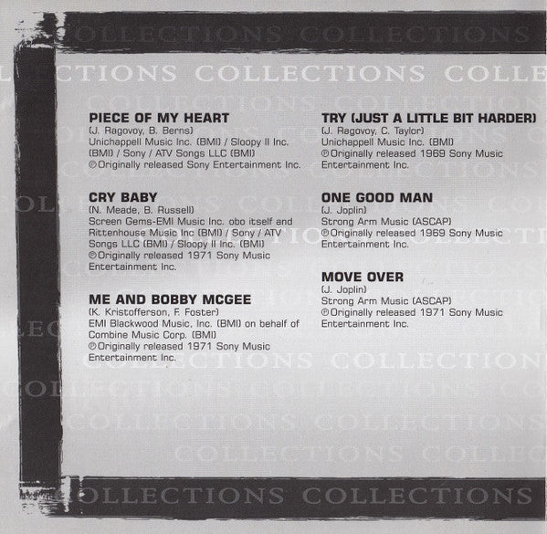 Janis Joplin - Collections (CD)