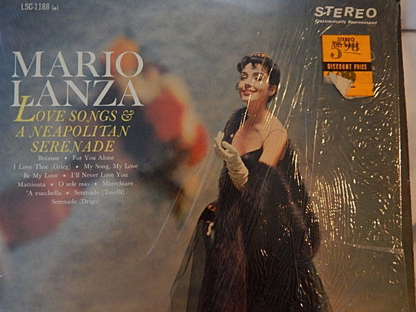 Mario Lanza - Love Songs And A Neapolitan Serenade (Vinyl) Image