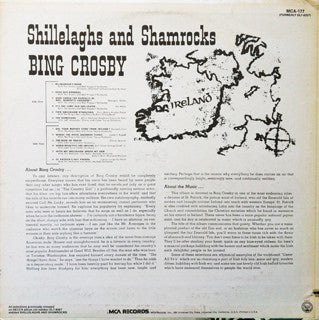Bing Crosby - Shillelaghs And Shamrocks (Vinyl) Image