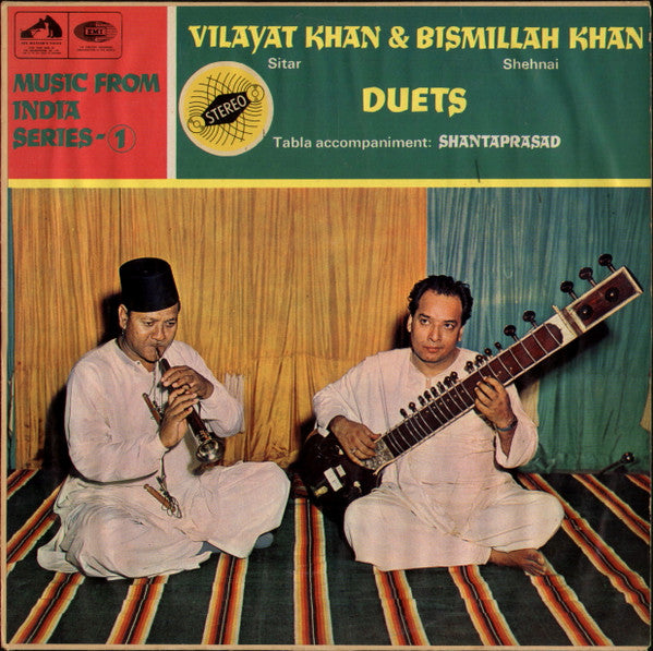 Vilayat Khan & Bismillah Khan, Shanta Prasad - Duets (Vinyl) Image